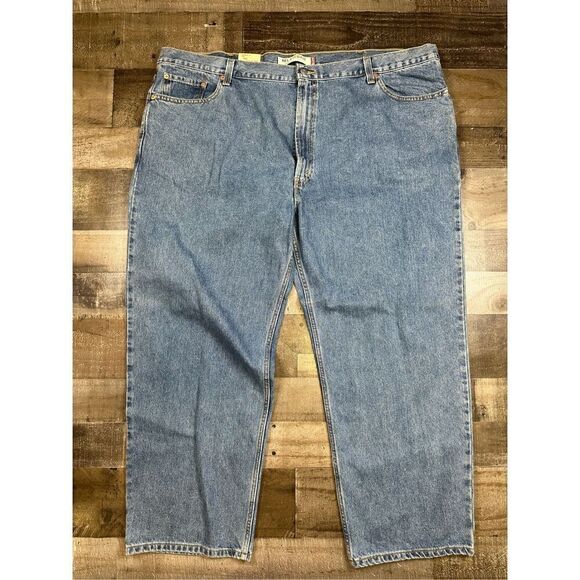 Levi’s 550 Men’s Size 50x29 Relaxed Fit Taper Jeans Blue  Medium Wash Denim NWT - Picture 1 of 10